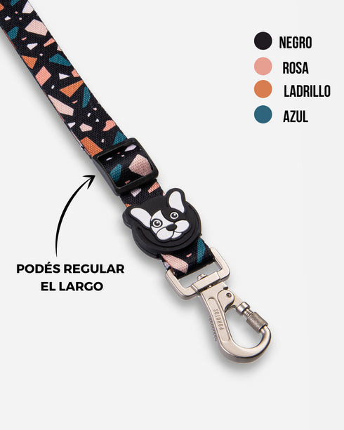 Cinturón de seguridad Rocky Negro